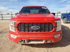2021 Ford F150 Super Cab Красный vin: 1FTEX1CP1MKD60842