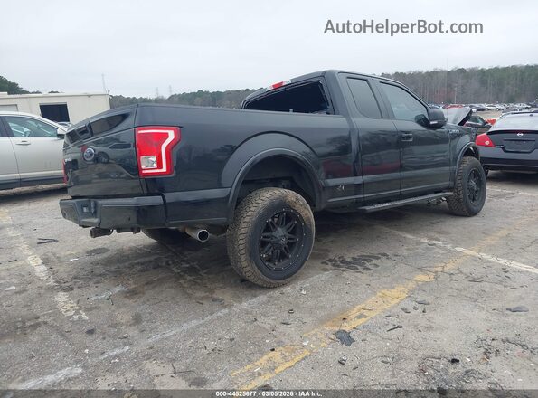 1FTEX1CP9GKF79424 2016 FORD F150 Black Rear right