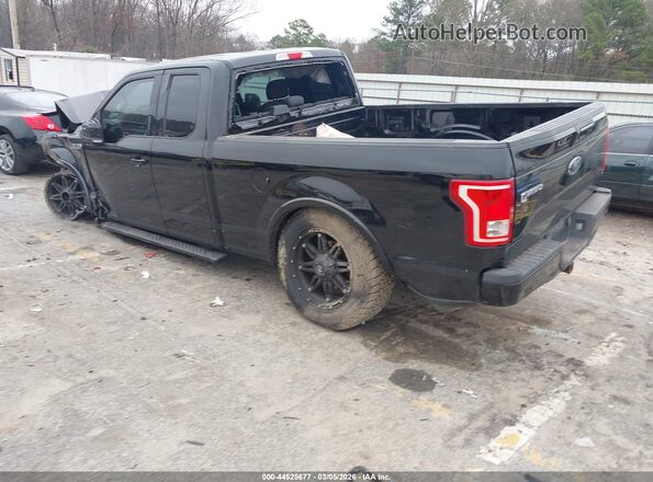 1FTEX1CP9GKF79424 2016 FORD F150 Black Rear left