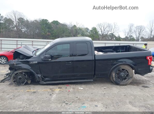 1FTEX1CP9GKF79424 2016 FORD F150 Black 360 interior view