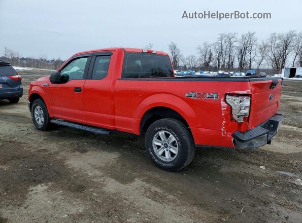 1FTEX1EB3LKD14588 2020 FORD F150 Красный Задняя левая четверть