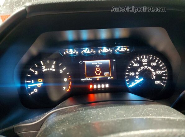 1FTEX1EP0KKC17813 2019 FORD F150 Burgundy Vista del cuadro de instrumentos