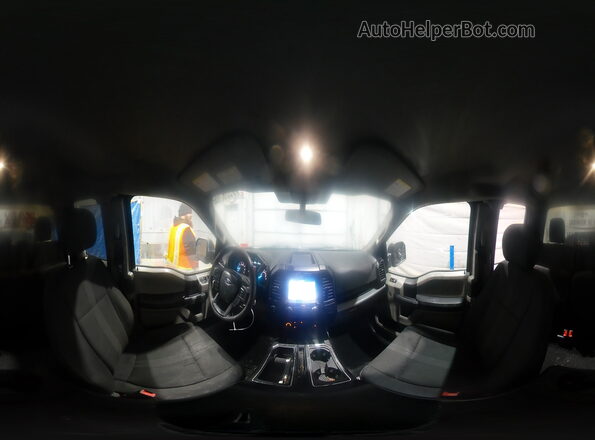 1FTEX1EP0KKC17813 2019 FORD F150 Burgundy Vista de la etiqueta del VIN