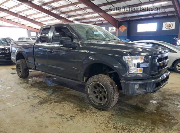 1FTEX1EP1GFB39770 2016 FORD F150 Gray Delantero derecho