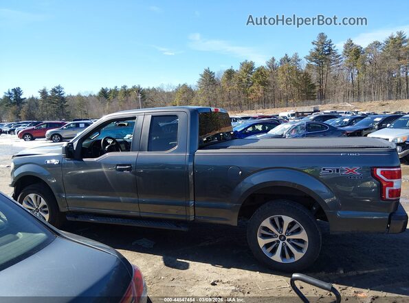 1FTEX1EP1JFC24096 2018 FORD F150 Серый Панорамный вид салона 360°