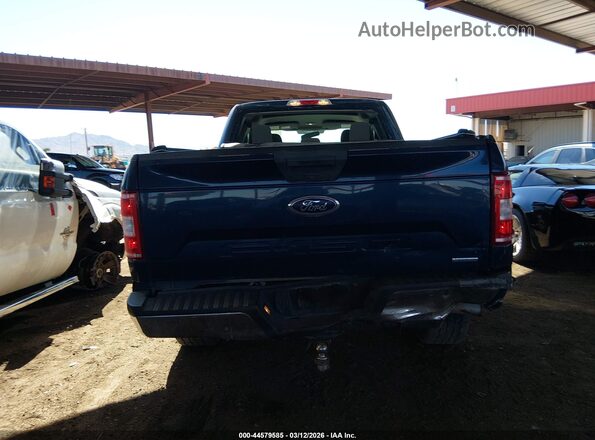 1FTEX1EP3JKE67013 2018 FORD F150 Синий 