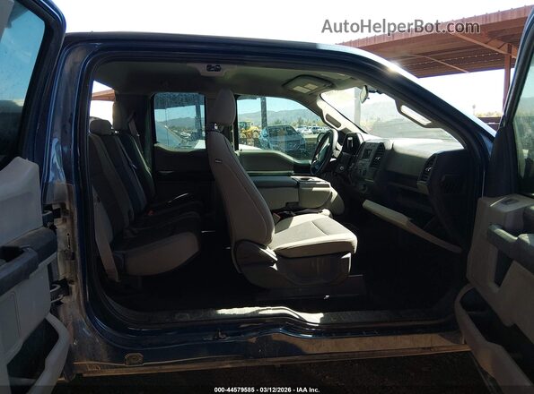 1FTEX1EP3JKE67013 2018 FORD F150 Синий Вид наклейки с VIN-кодом
