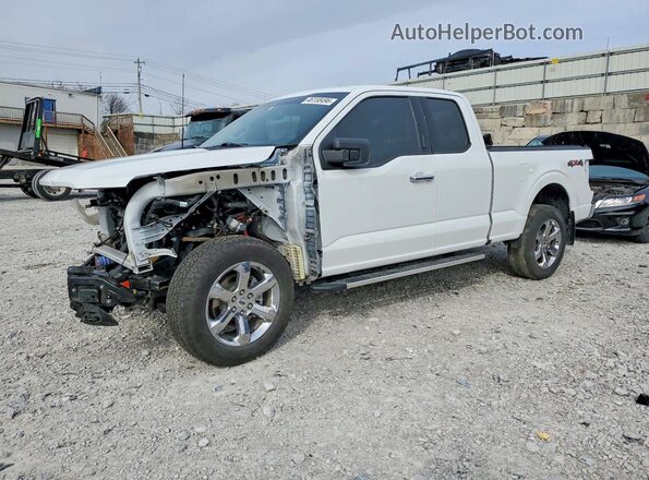 1FTEX1EP3NFC12876 2022 FORD F150 Белый Передняя левая четверть
