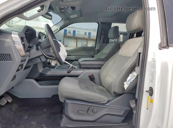 1FTEX1EP3NFC12876 2022 FORD F150 Белый Вид салона спереди