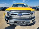 2018 Ford F150 Super Cab Желтый vin: 1FTEX1EP8JKE87712