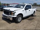 2019 Ford F-150 Xlt White vin: 1FTEX1EP8KKE51827