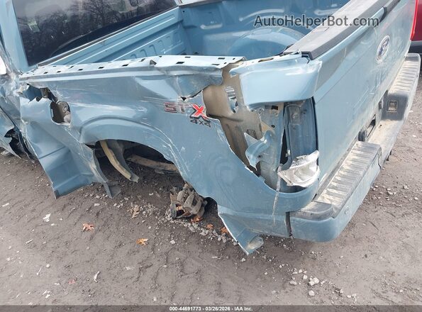 1FTEX1EP9PKD71010 2023 FORD F150 Синий Вид спереди
