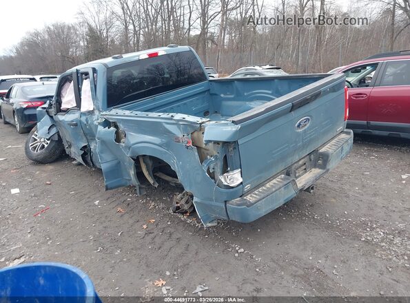 1FTEX1EP9PKD71010 2023 FORD F150 Синий Задняя левая четверть