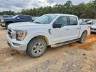 2021 Ford F150 Supercrew White vin: 1FTFW1E55MFB02173