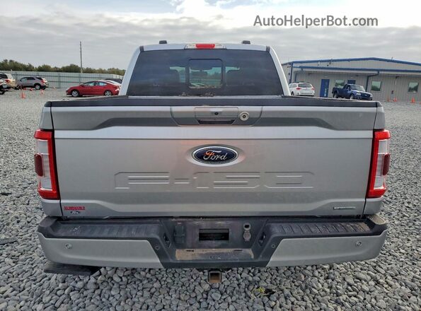 1FTFW1E82PFC02715 2023 FORD F150 Silver Widok z tyłu