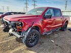 2021 Ford F150 Supercrew Красный vin: 1FTFW1ED0MFB96390