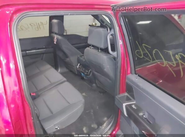 1FTFW1ED2NFA15808 2022 FORD F150 Темно-бордовый Вид наклейки с VIN-кодом