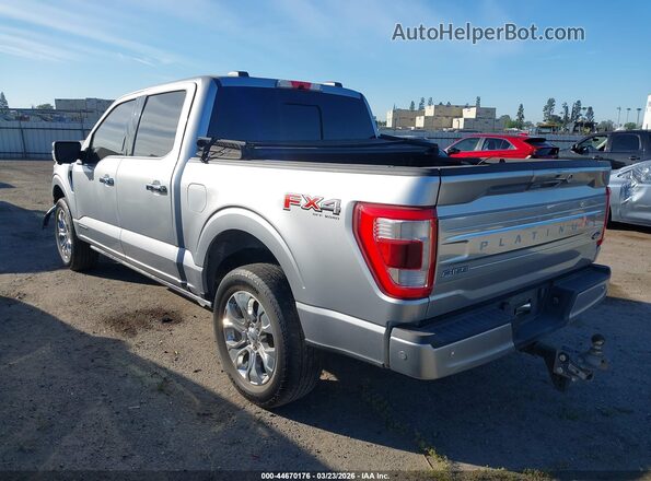 1FTFW1ED5NFB75309 2022 FORD F150 Серебряный Задняя левая четверть