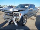 2022 Ford F-150 Platinum Серебряный vin: 1FTFW1ED5NFB75309