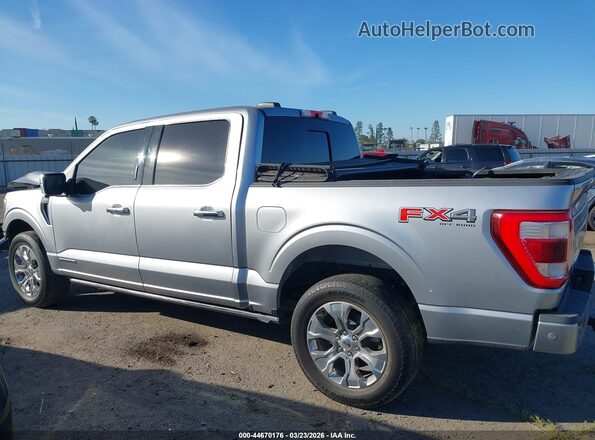1FTFW1ED5NFB75309 2022 FORD F150 Серебряный Панорамный вид салона 360°