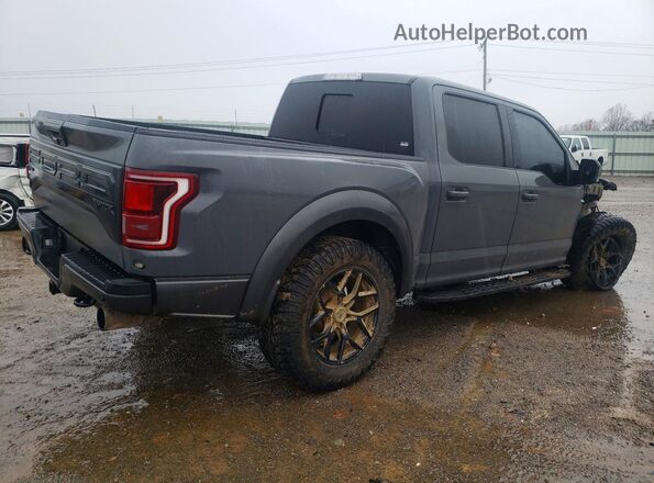 1FTFW1RG1JFD26029 2018 FORD F150 Серый Задняя правая четверть