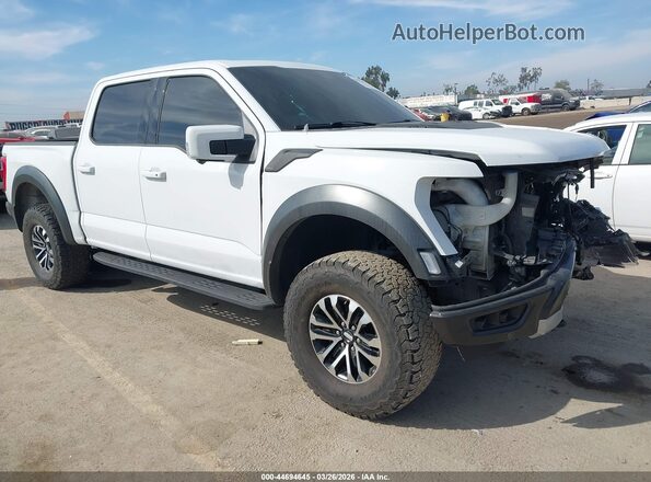 1FTFW1RG4PFD13915 2023 FORD F150 Белый Передняя правая четверть