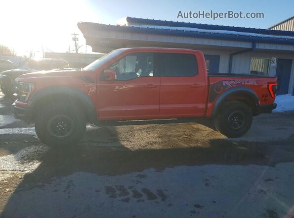 1FTFW1RG7NFA86927 2022 FORD F150 Оранжевый Вид наклейки с VIN-кодом