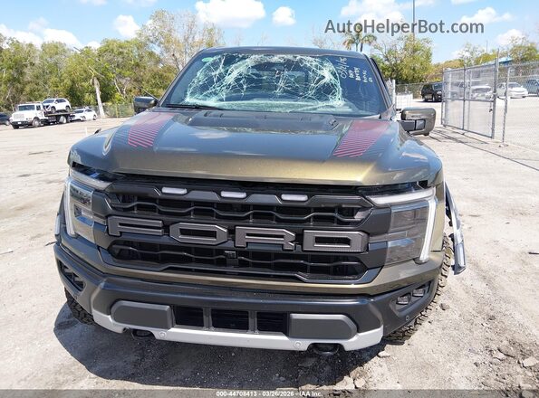 1FTFW1RG8SFB84764 2025 FORD F150 Золотой Вид щитка приборов