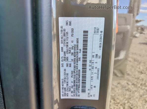1FTFW2L53SFA85539 2025 FORD F150 Коричневый Вид подкапотного пространства