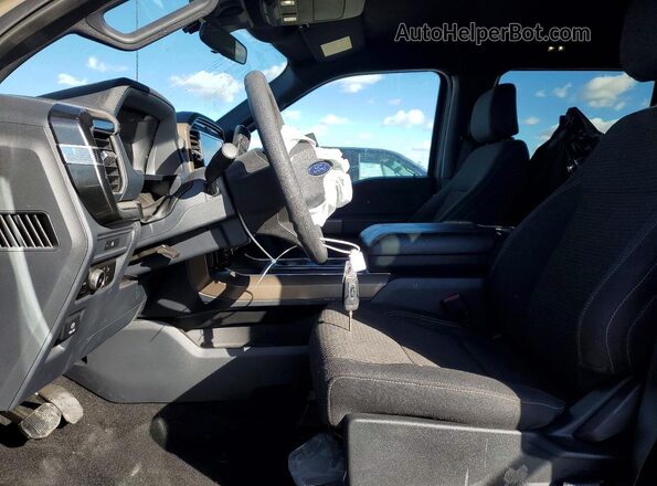 1FTFW2L53SFA85539 2025 FORD F150 Коричневый Вид салона спереди