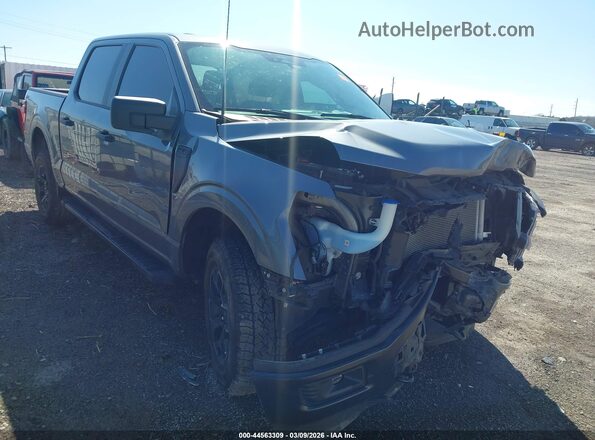 1FTFW2L59RFA46271 2024 FORD F150 Серый Передняя правая четверть