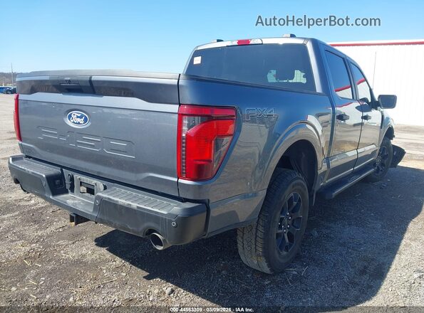 1FTFW2L59RFA46271 2024 FORD F150 Серый Задняя правая четверть