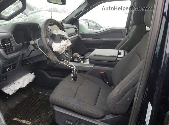 1FTFW3L83SFB95474 2025 FORD F150 Синий Вид салона спереди