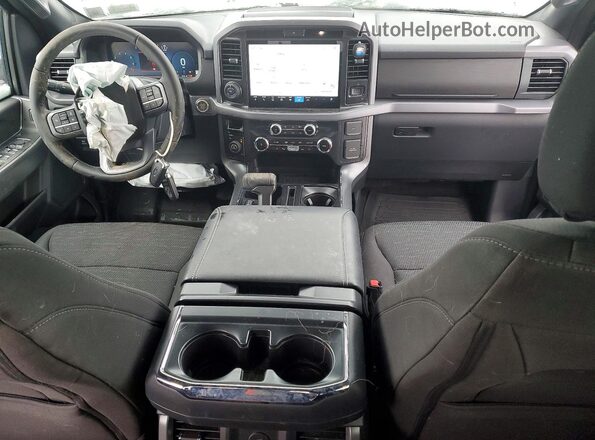1FTFW3L83SFB95474 2025 FORD F150 Синий Вид панели приборов