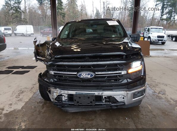 1FTFW3L84RKD30995 2024 FORD F150 Черный Вид задней части салона