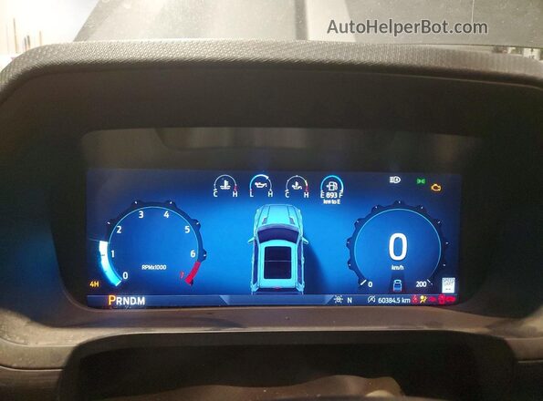 1FTFW3L8XRKD21444 2024 FORD F150 Gray Vista del cuadro de instrumentos