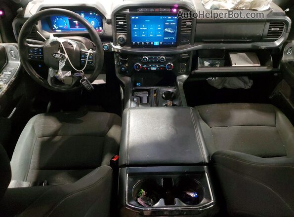 1FTFW3L8XRKD21444 2024 FORD F150 Gray Vista del salpicadero