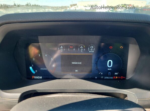 1FTFW3L8XSKD12278 2025 FORD F150 Угольный Вид щитка приборов