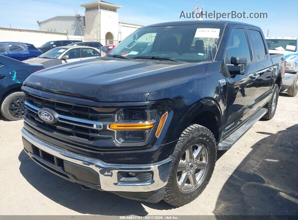 1FTFW3LD4RFA35711 2024 FORD F150 Черный Передняя левая четверть