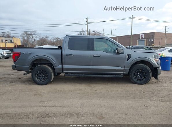 1FTFW3LD5RFA65655 2024 FORD F150 Gray Rear interior view