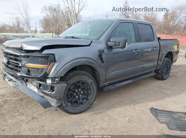 1FTFW3LD5RFA65655 2024 FORD F150 Gray Front left