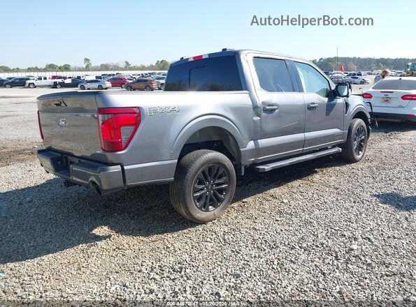 1FTFW3LD5RFB66646 2024 FORD F150 Серый Задняя правая четверть