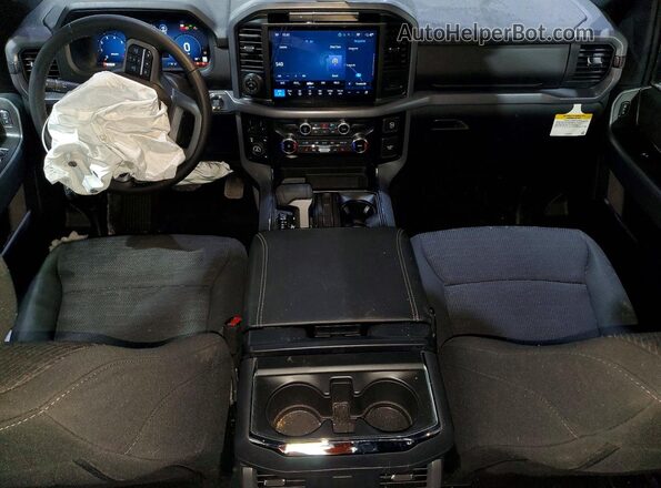 1FTFW3LD6SFA06765 2025 FORD F150 Серый Вид панели приборов