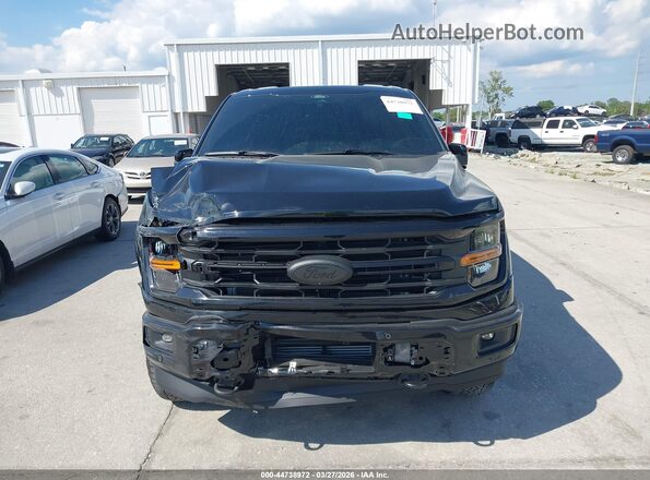 1FTFW3LD6SFB90184 2025 FORD F150 Черный Вид щитка приборов