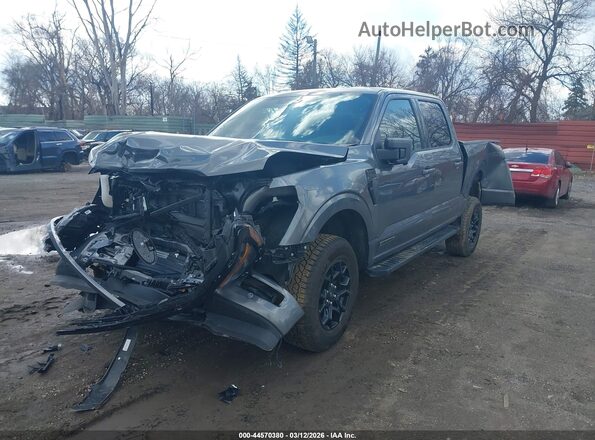 1FTFW3LD7SFC22317 2025 FORD F150 Серый Передняя левая четверть