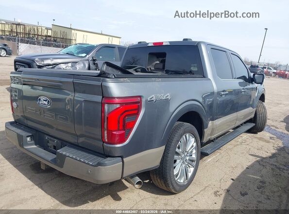 1FTFW6LD8SFC39421 2025 FORD F150 Серый Задняя правая четверть