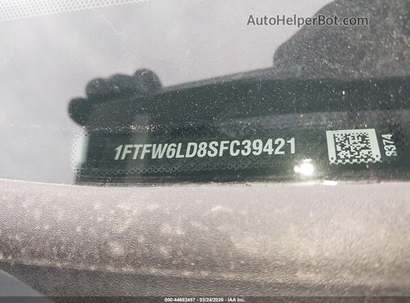 1FTFW6LD8SFC39421 2025 FORD F150 Серый Вид подкапотного пространства