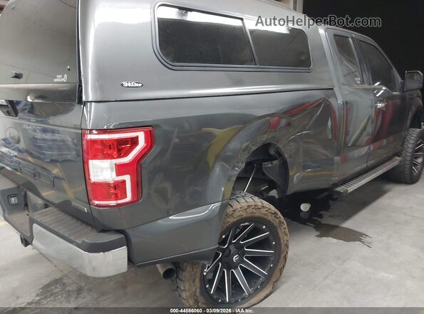 1FTFX1E52JKG07717 2018 FORD F150 Серый Вид спереди
