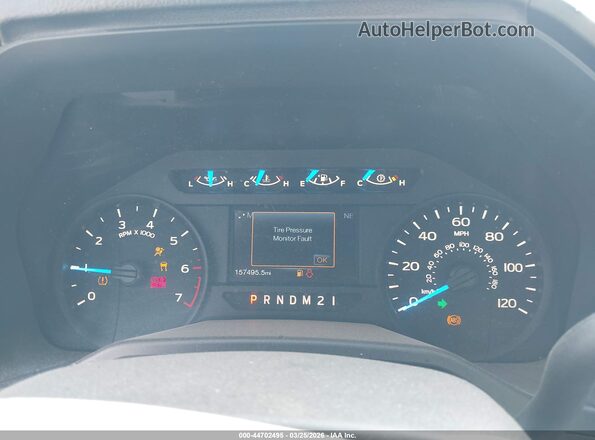 1FTFX1EF3GFD15147 2016 FORD F150 Белый Вид задних сидений
