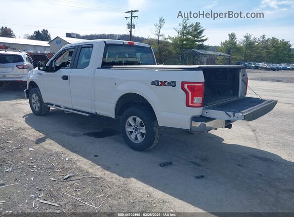 1FTFX1EF3GFD15147 2016 FORD F150 Белый Задняя левая четверть